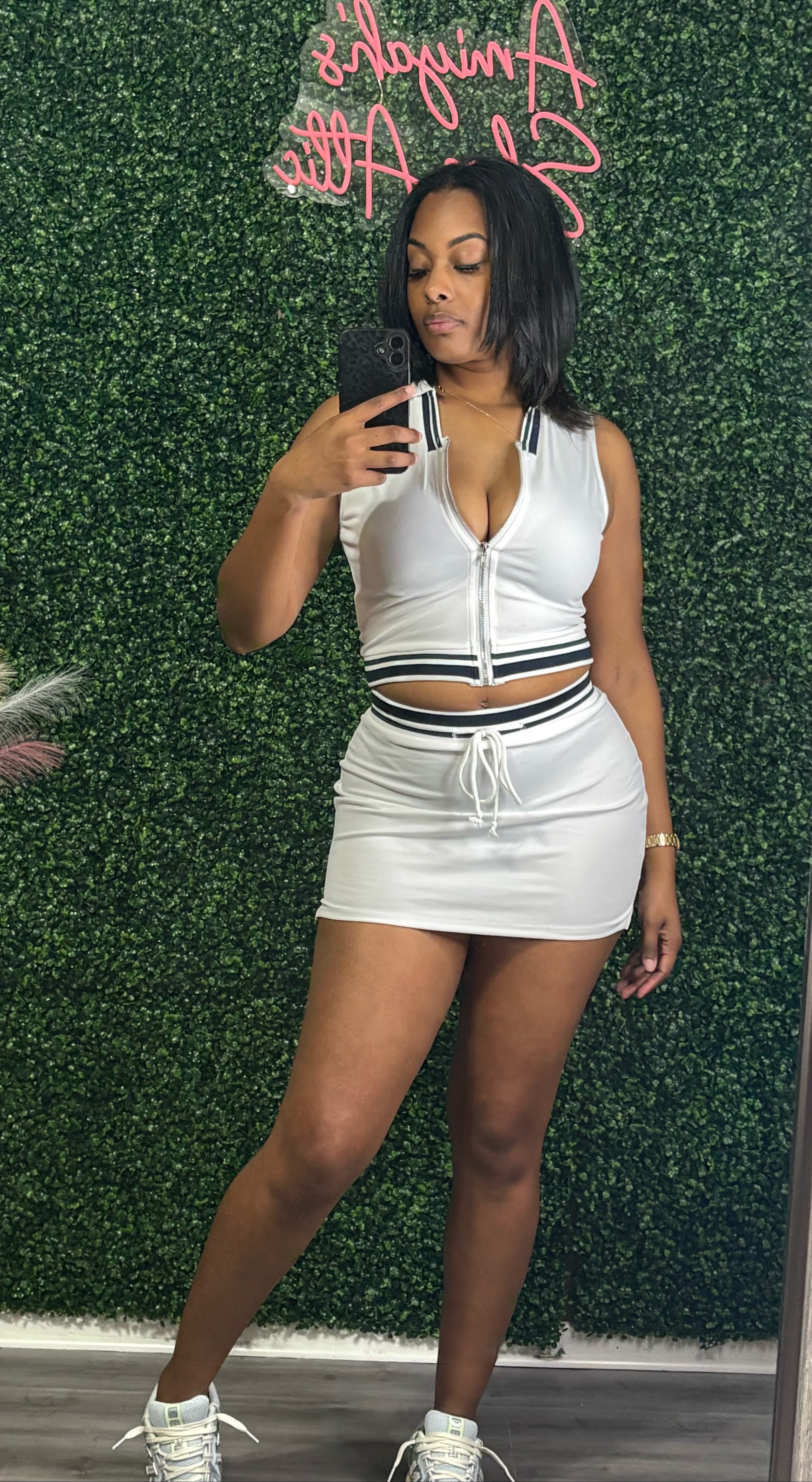 Black and white tennis