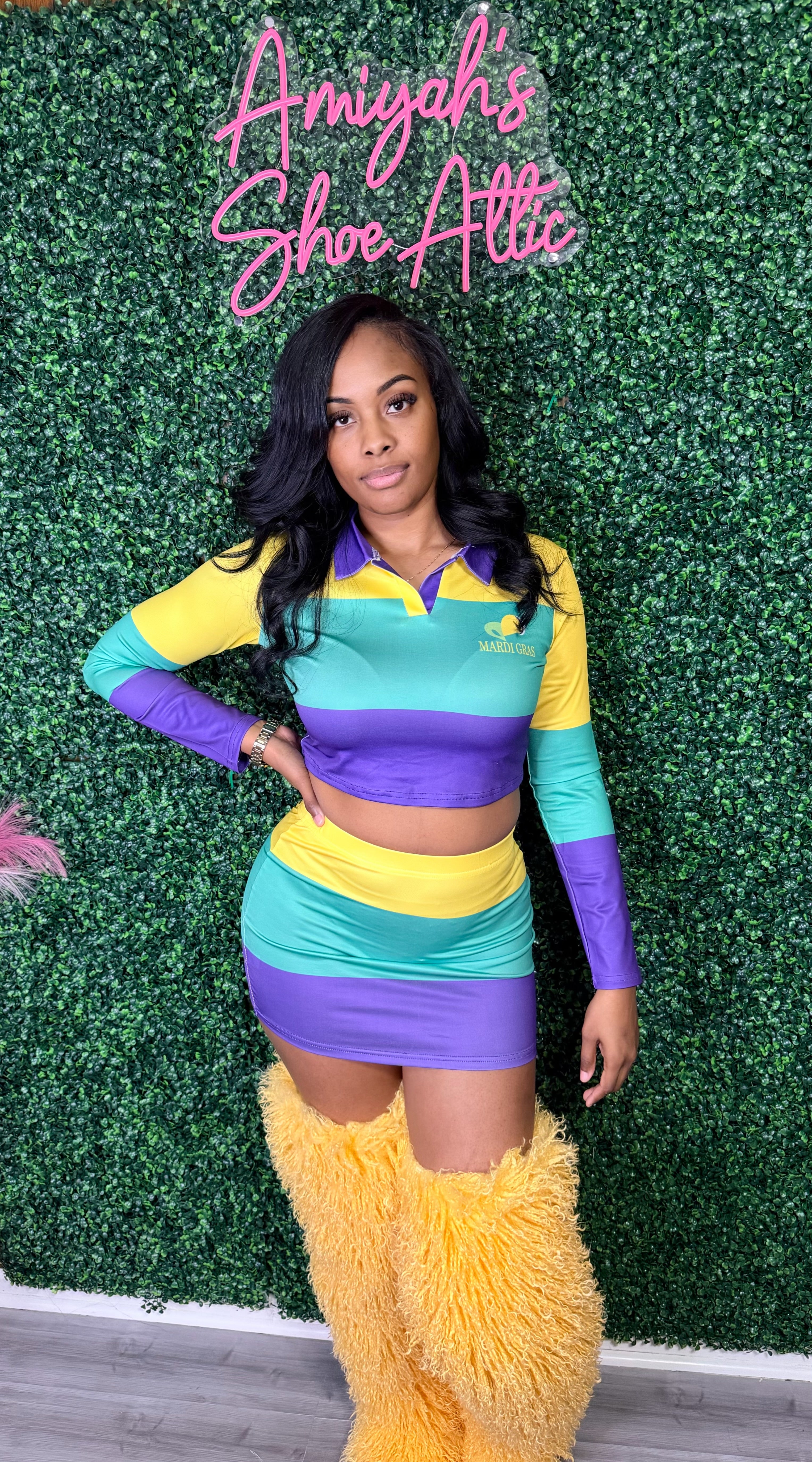 Mardi Gras Mamba Set