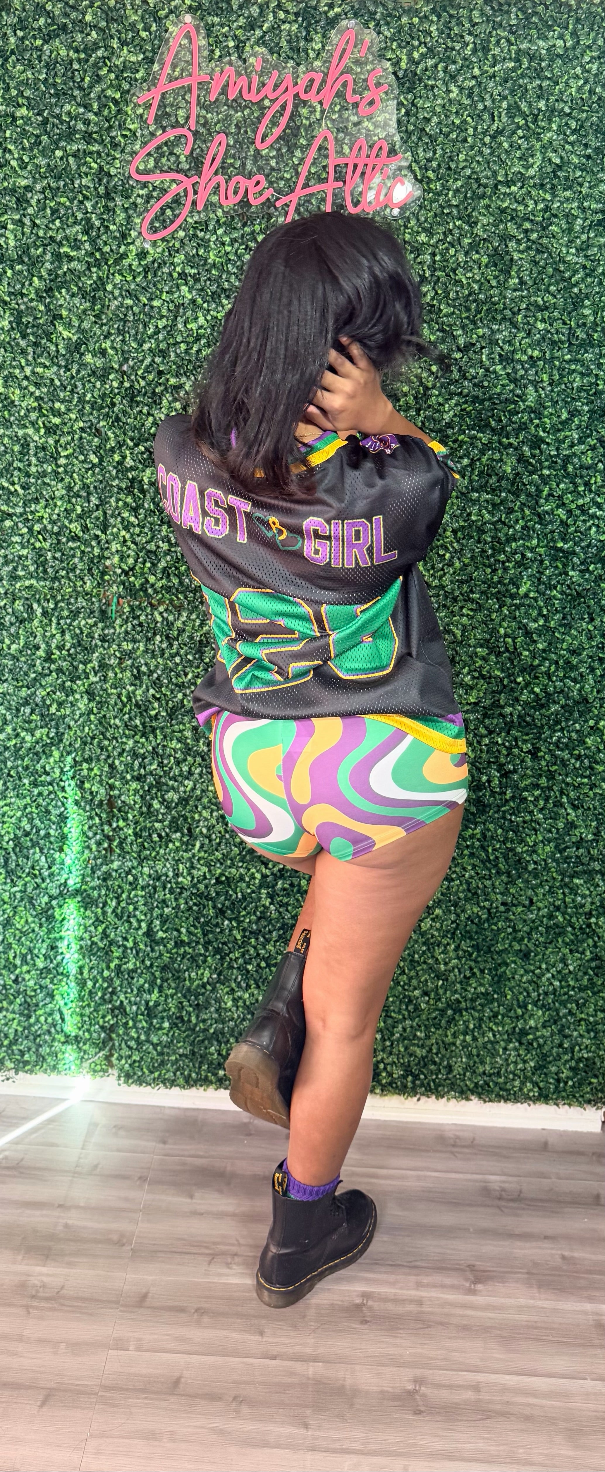 Mardi Gras go-go Shorts