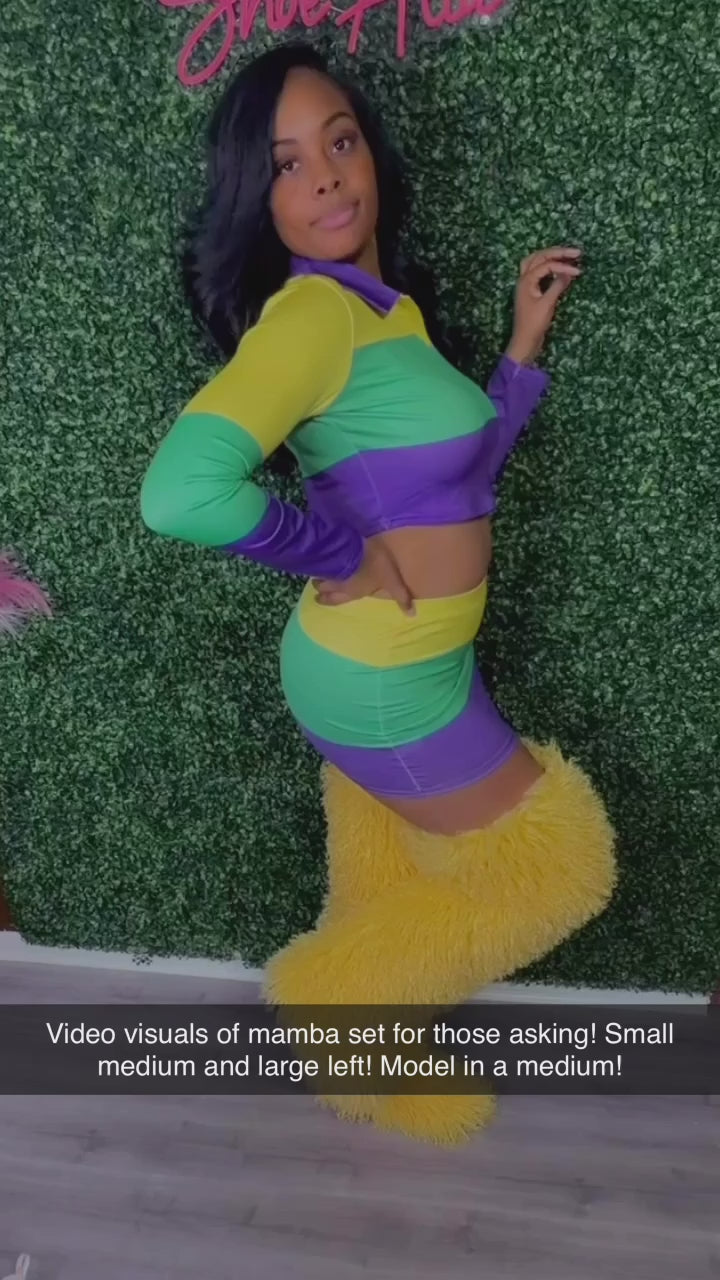 Mardi Gras Mamba Set